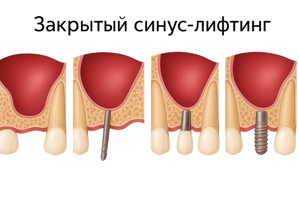 Закрытый синус-лифтинг Закрытый синус-лифтинг